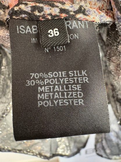 ISABEL MARANT. Blusa seda estampada