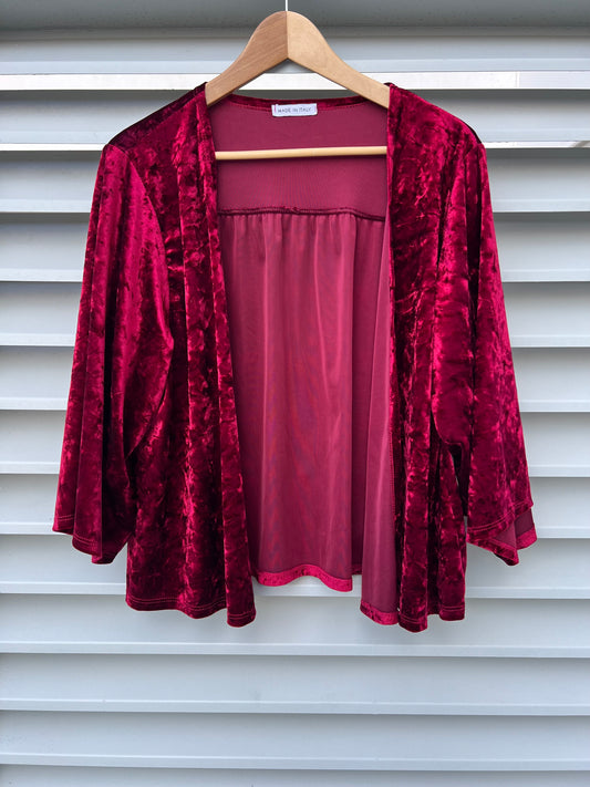 MAROLA. Mustard textured wool skirt. S/M