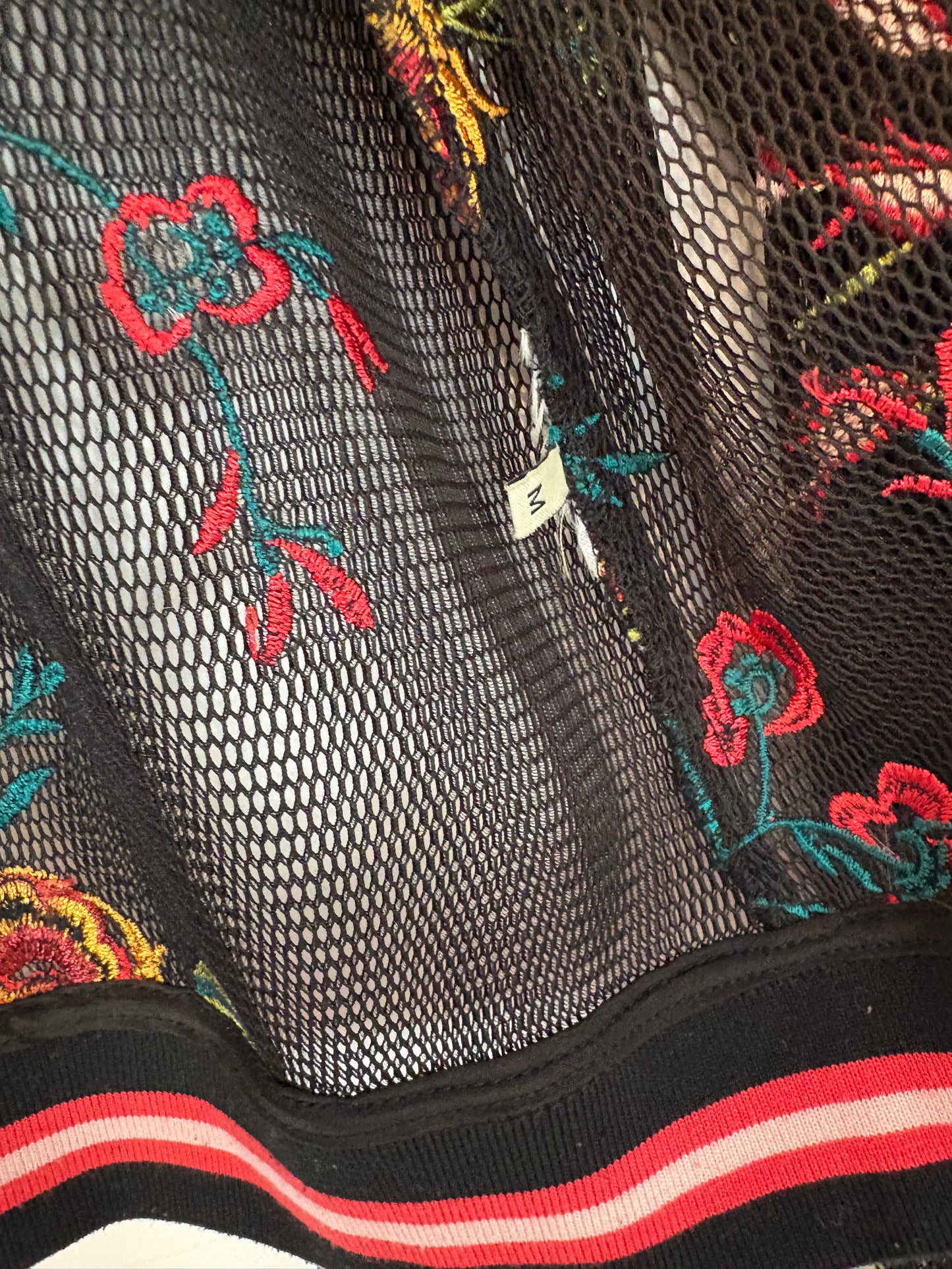 GUESS. Black embroidered jacket. TM