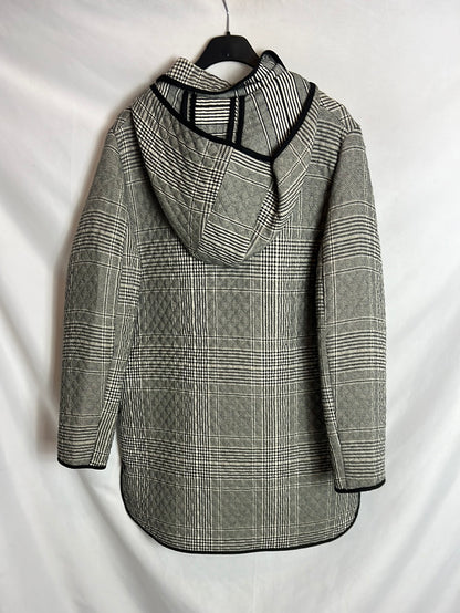 TRUCCO. Chaqueta textura pata de gallo. T M