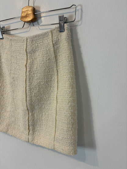 ZARA. Mustard textured back top. TS