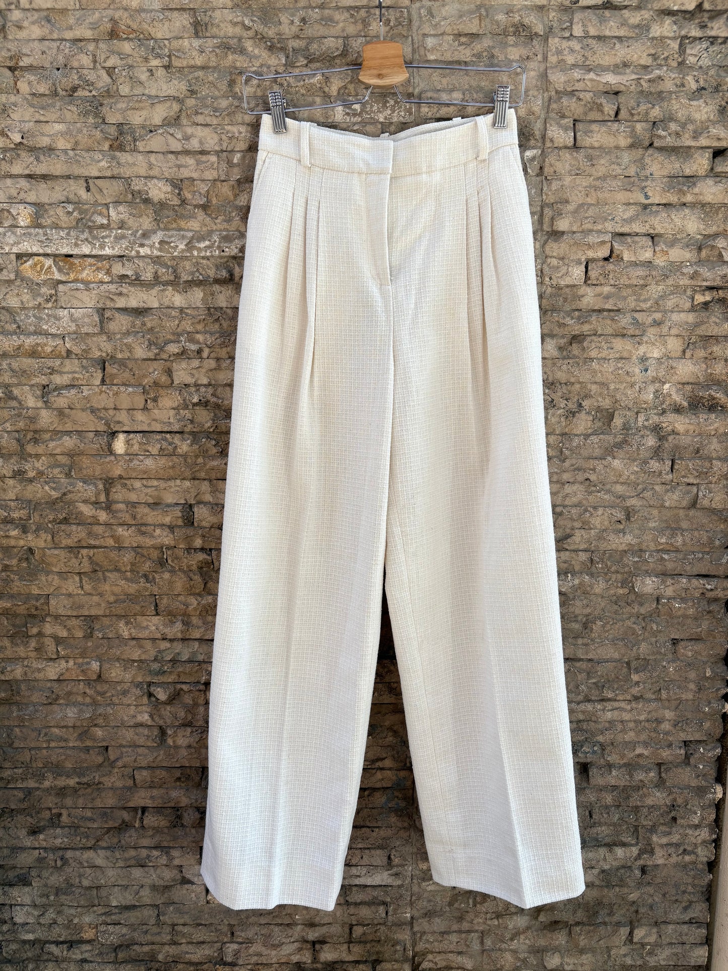 SAMSOE SAMSOE. Pantalón tweed pinzas. T XS