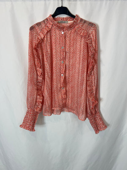 BEEBALM. Blusa estampada hilos brillo. T 1 (S)