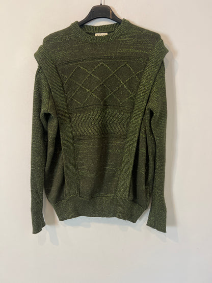 MAKSU. Jersey verde hilos T.m/l