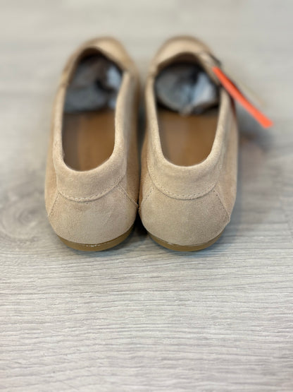 LATOUCHE. Mocasines beige piel vuelta. T 39