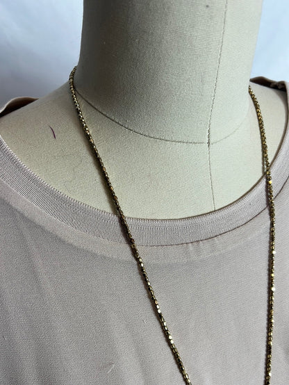 OTHERS. Gold chain cross necklace