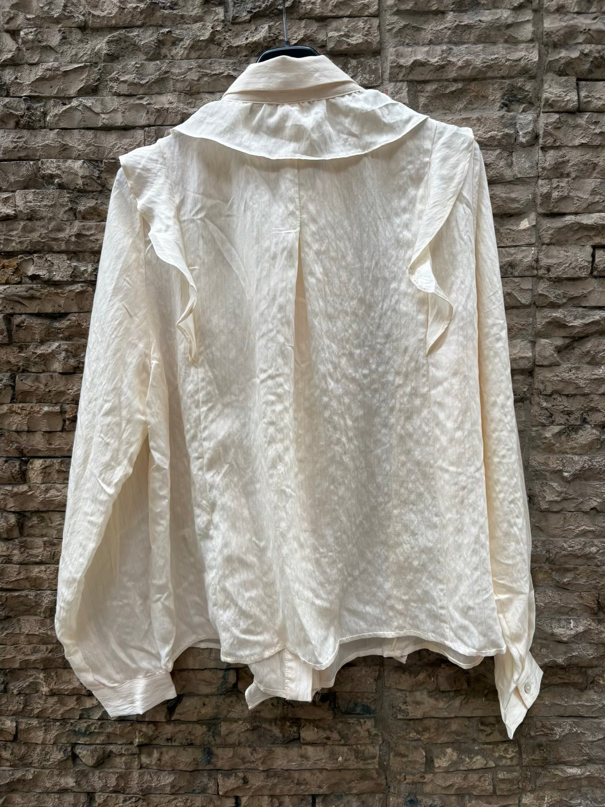 SCLAPERS. Blusa detalle volante