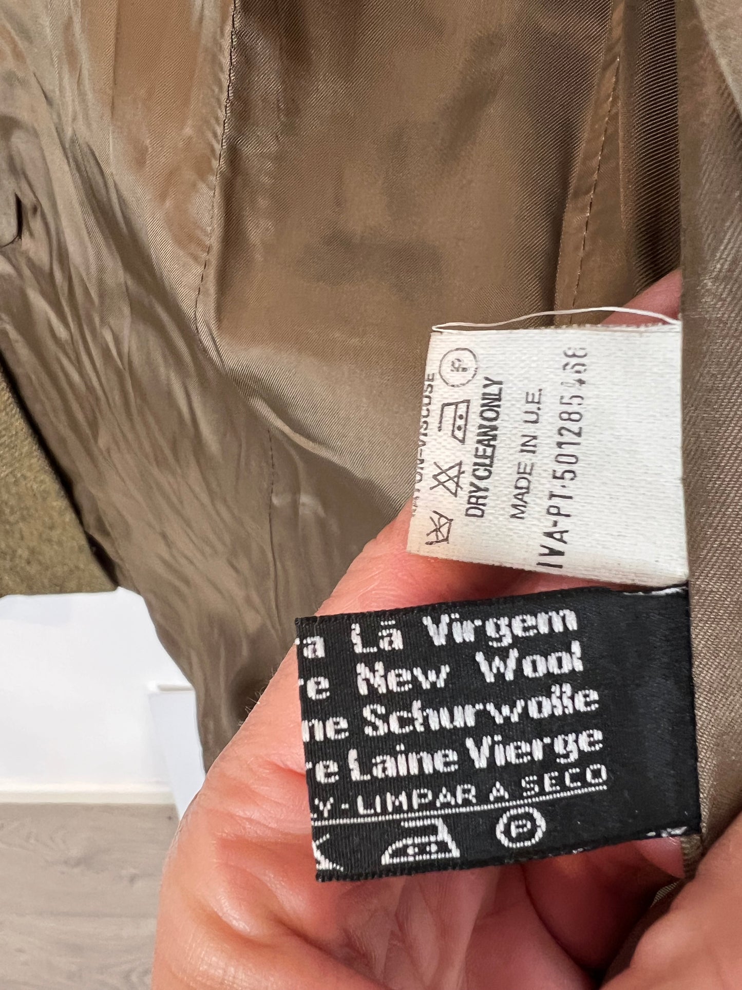 DALMATA. Chaqueta lana jaspeada. T M/L