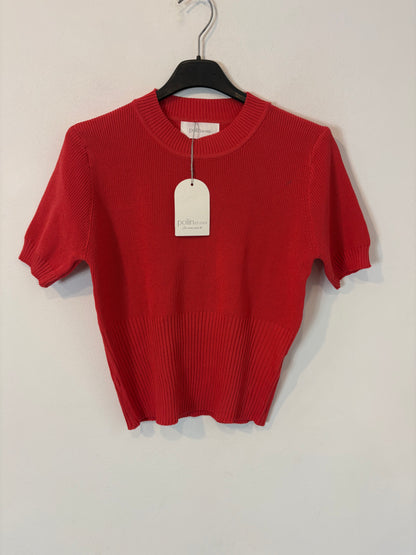 POLÍN ET MOI. Top punto rojo