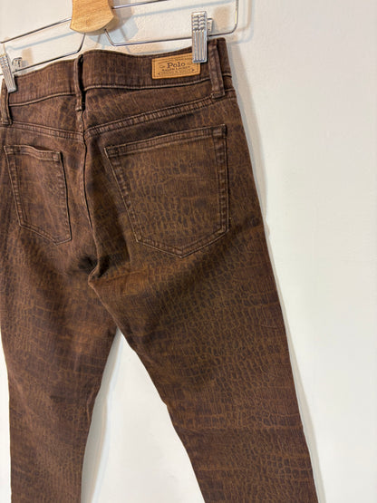 FRAME. Yellow denim jumpsuit. Size XS