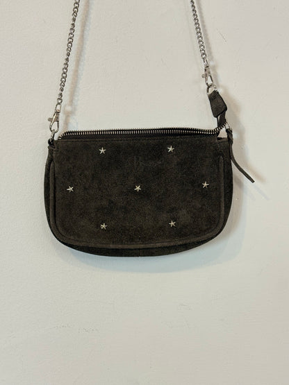 BROWNIE. Bolso asa larga piel estrellas