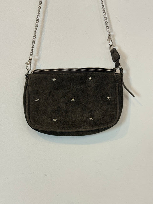 BROWNIE. Bolso asa larga piel estrellas
