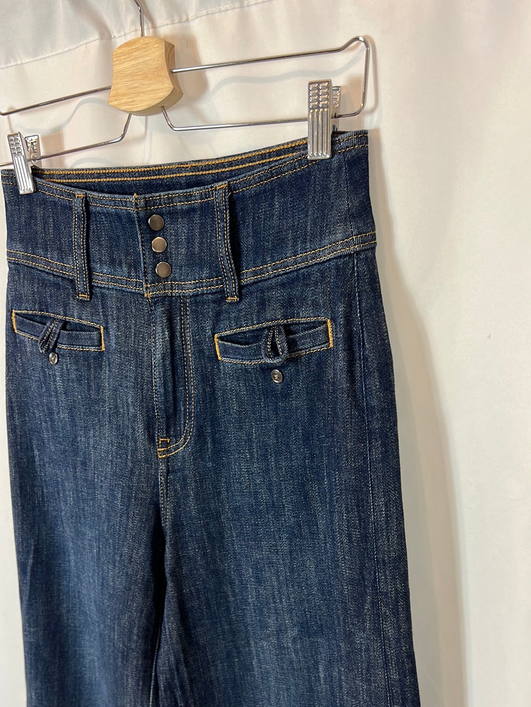 PILCRO. Dark denim wide leg. Size 36