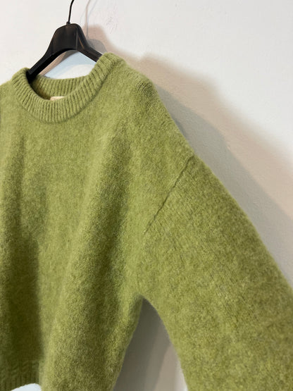 SEZANE. jersey verde pistacho T.xs