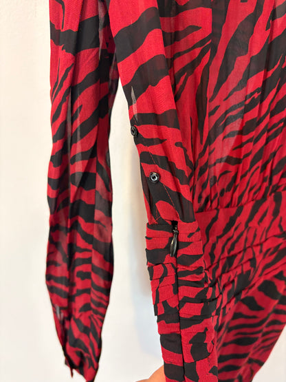 BA&SH. Vestido bicolor fluido