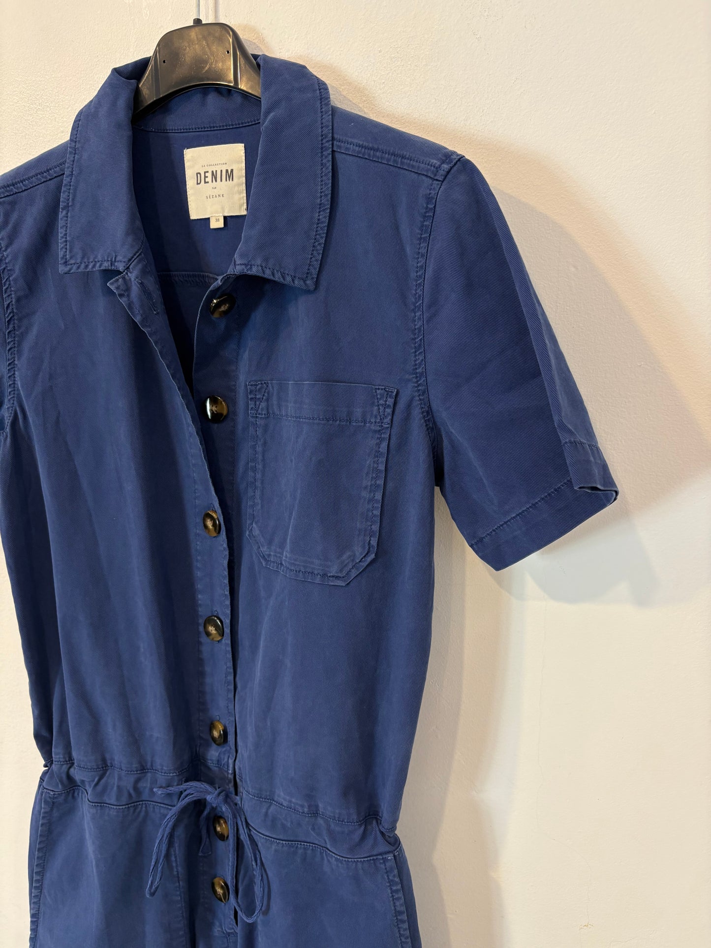 SÉZANE. Mono largo azul