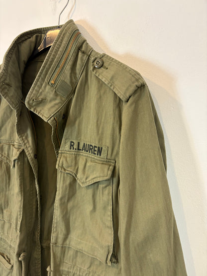POLO RALPH LAUREN. Embroidered military jacket. XS (S/M)
