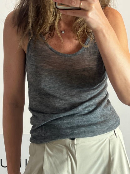 ZARA. Grey wool top. TL