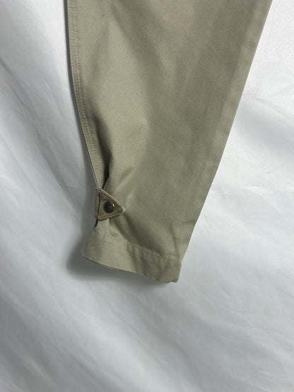 ISABEL MARANT ETOILE. Green trousers with stud details. Size 34