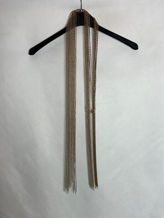 OTHERS. Open necklace with chain detail