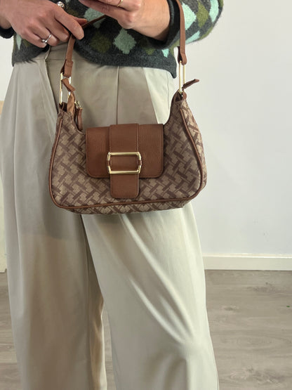 PRIMARK. Camel-printed bag