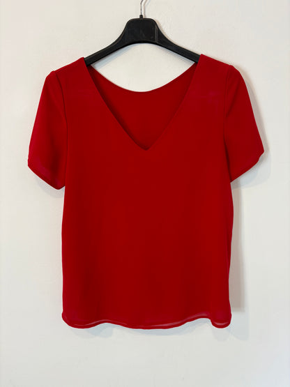 BIMANI. Conjunto rojo fluido. T S