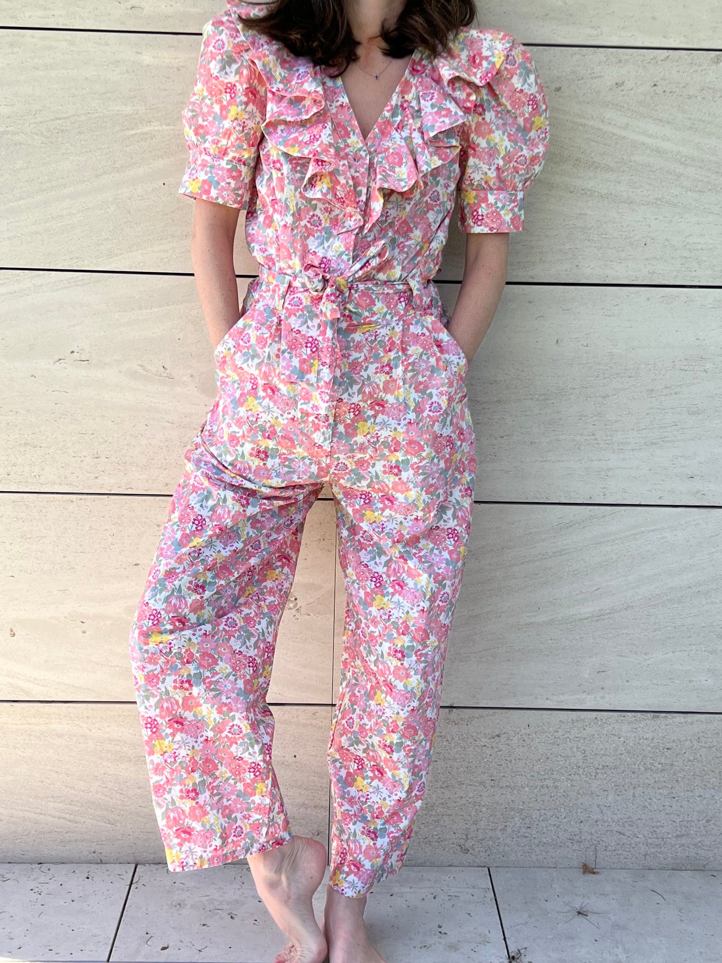 VOGANA. Mono fluido flores T.m