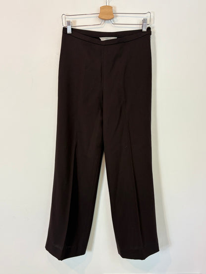 MAxMARA. Brown fluid wool trousers. Size 38
