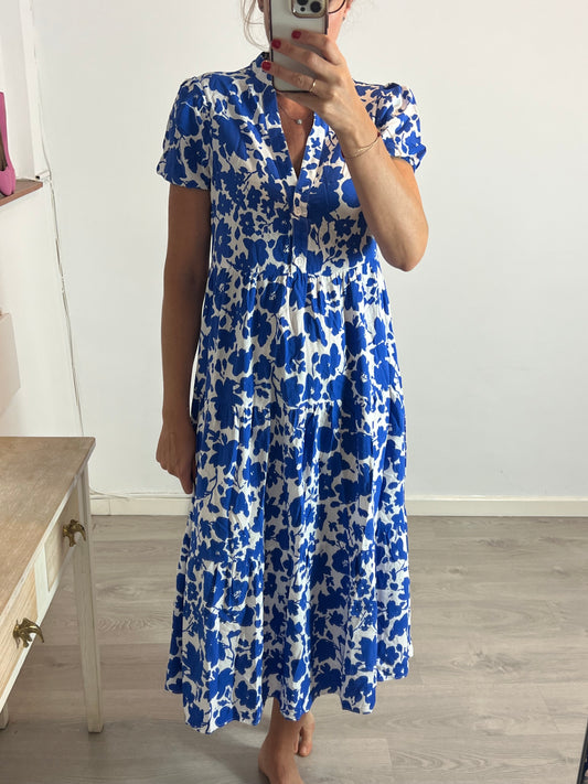 ZARA. Long printed dress. TM