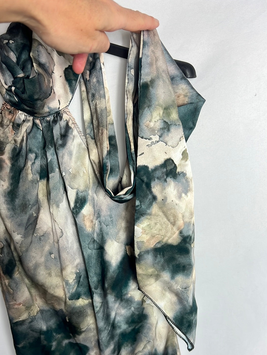 BUGANCO. Vestido largo tie dye Tu(s)