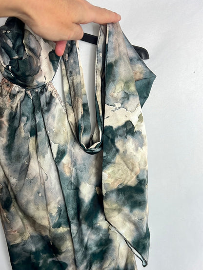 BUGANCO. Vestido largo tie dye Tu(s)