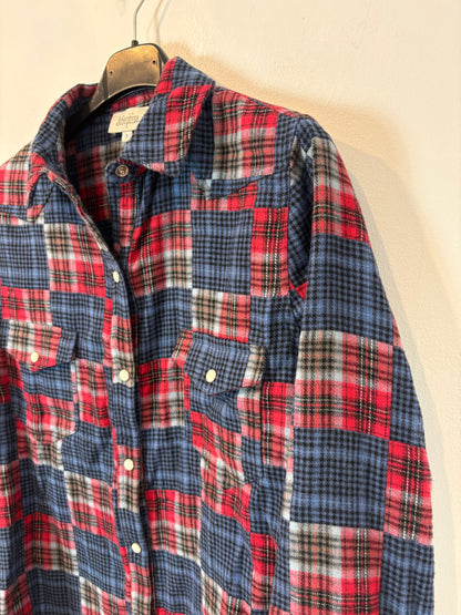 JOSEPHINE. Camisa algodón cuadros. T S