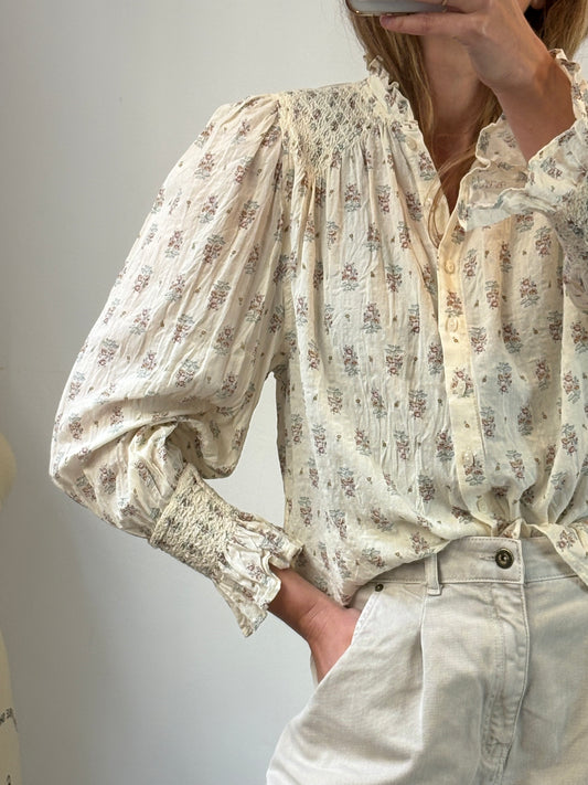 LLOYD´S. Blusa floral textura