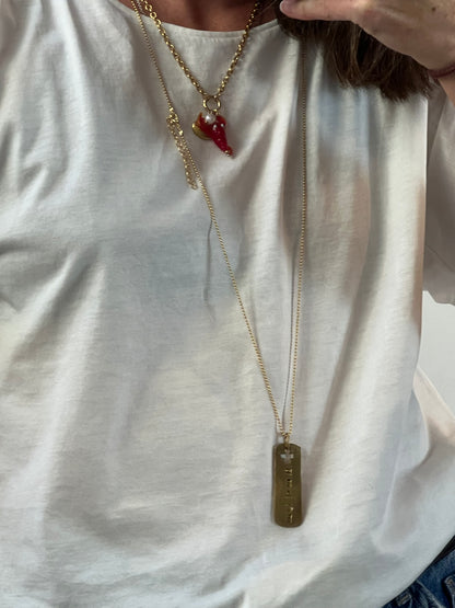 OTRAS. Colgante "peace"