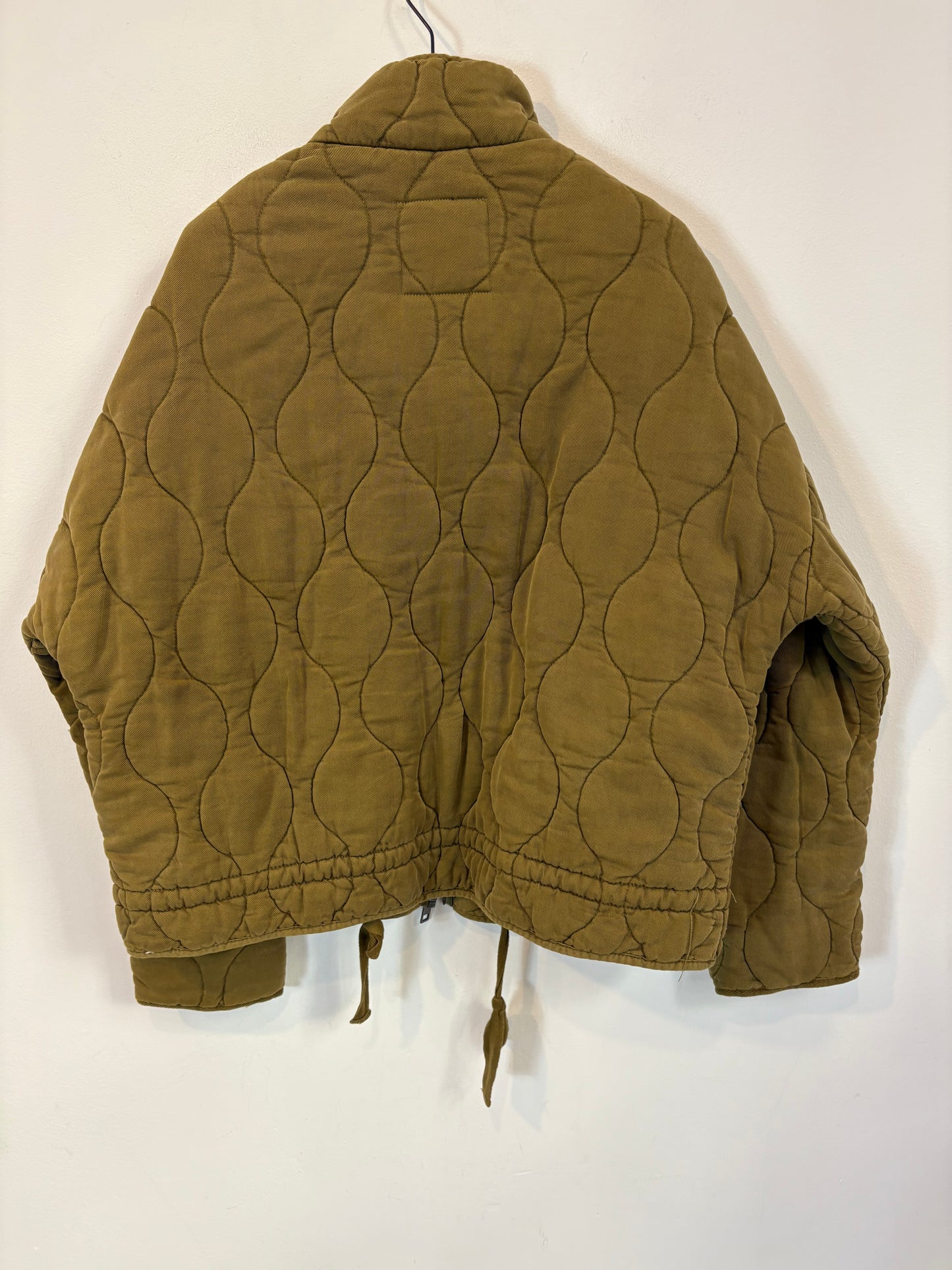 ZARA. Coral beaded jacket. TS