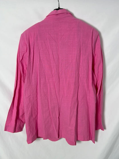STOREST. Blazer rosa algodón T.s/m