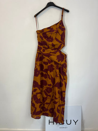 MAKSU. Asymmetrical midi dress Tm