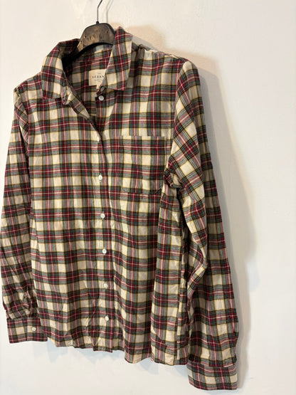 SÉZANE. Camisa algodón cuadros