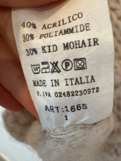 AMEÉ. Top beige mohair
