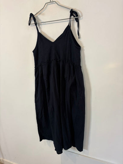 TAJINEBANANE. Vestido azul algodón