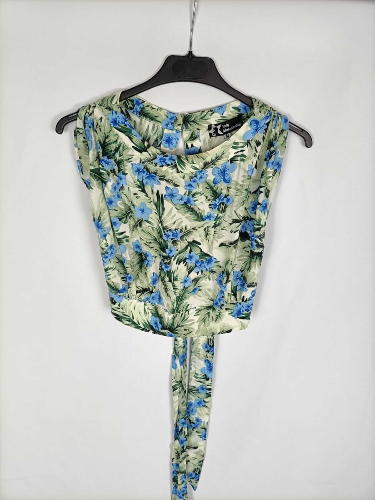 LADY MARSHMALLOW. Flowing floral skirt Tm