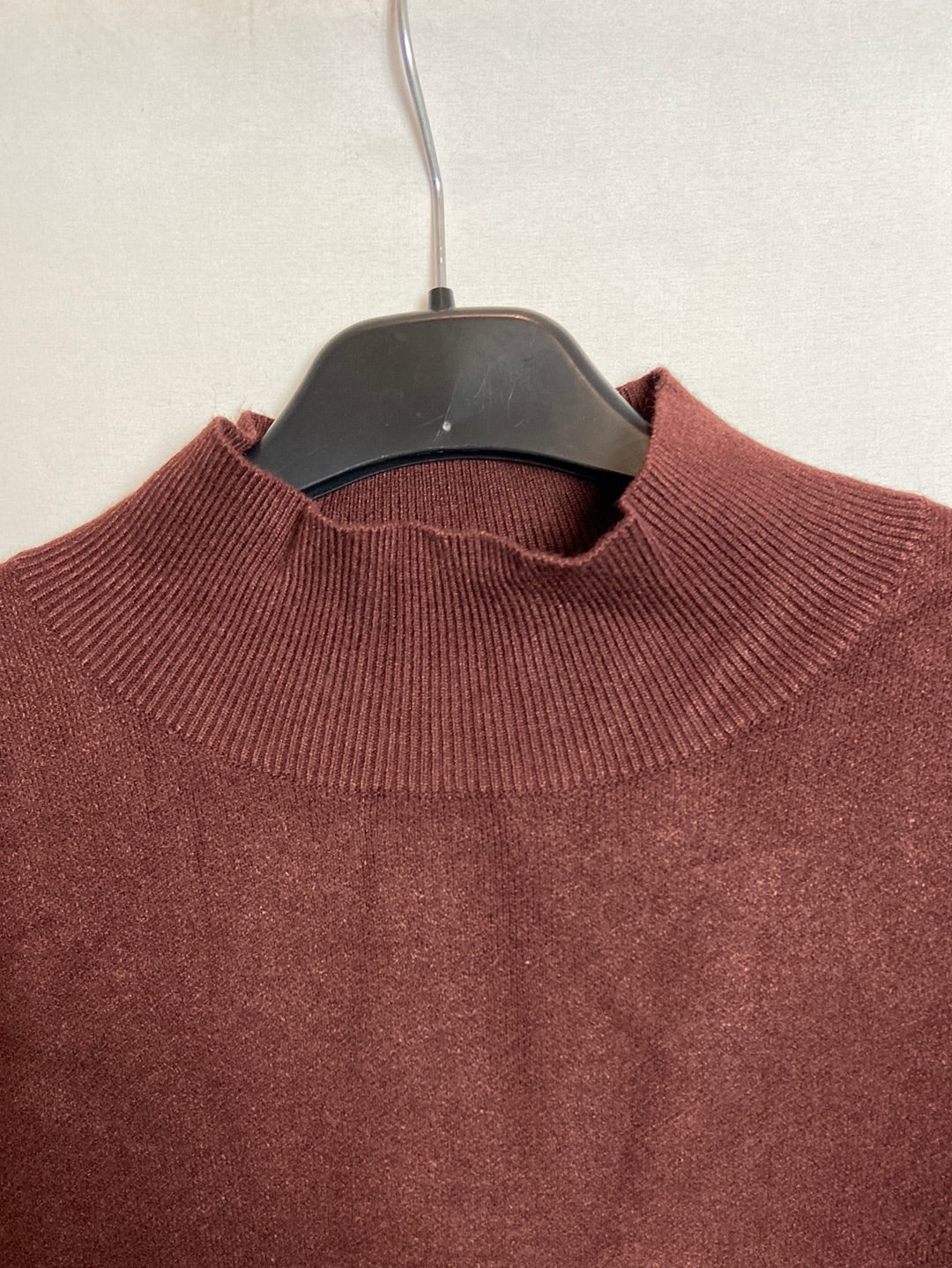 PINPON LILI. Jersey marrón cuello  TU (M)