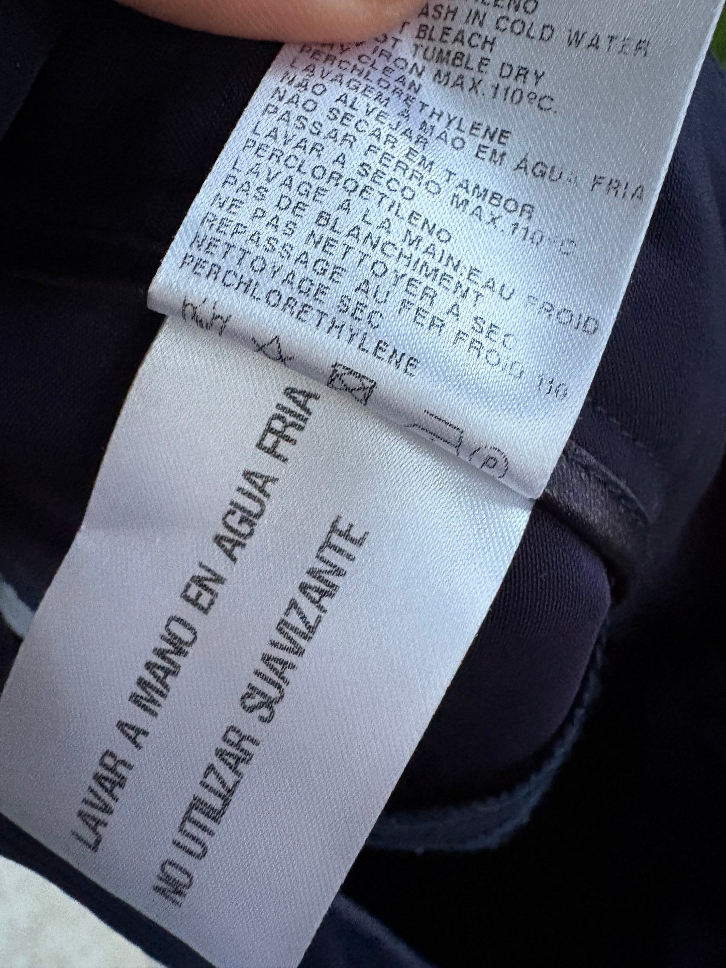 MIRTO. Pantalón azul de vestir