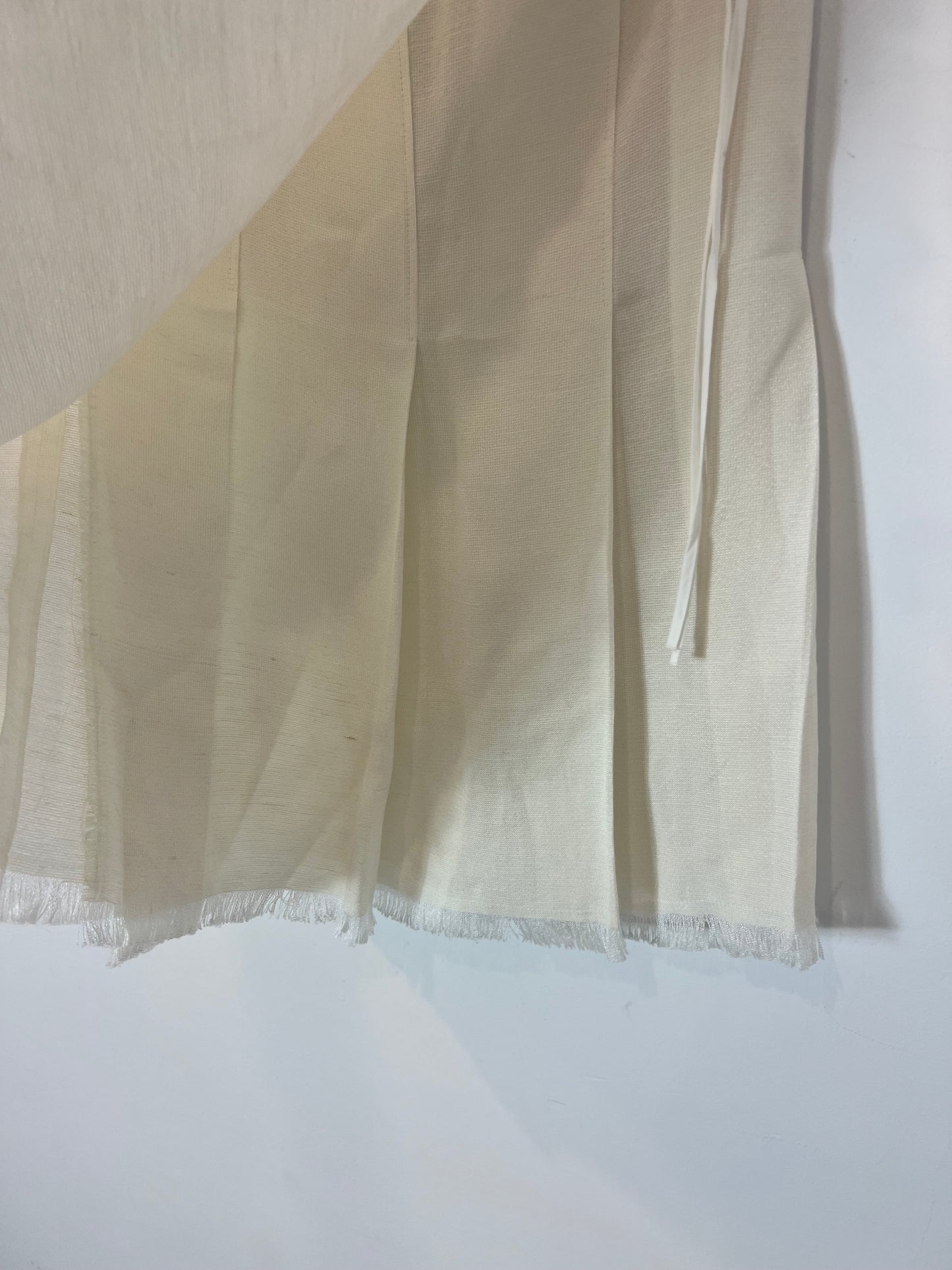 MARNI. White midi skirt, size 38