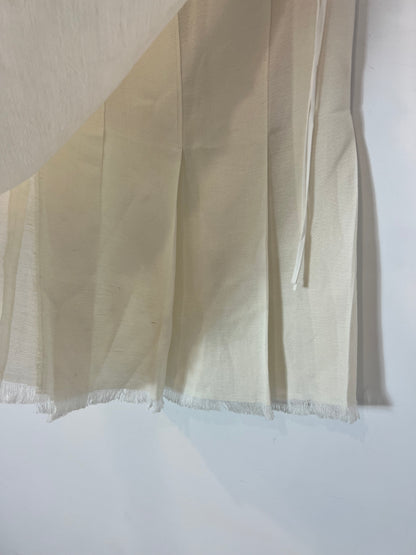 MARNI. White midi skirt, size 38