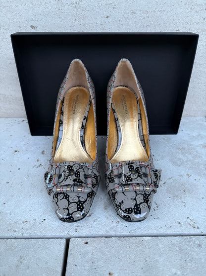 BOTTEGA VENETA. Tacones dibujo geométrico