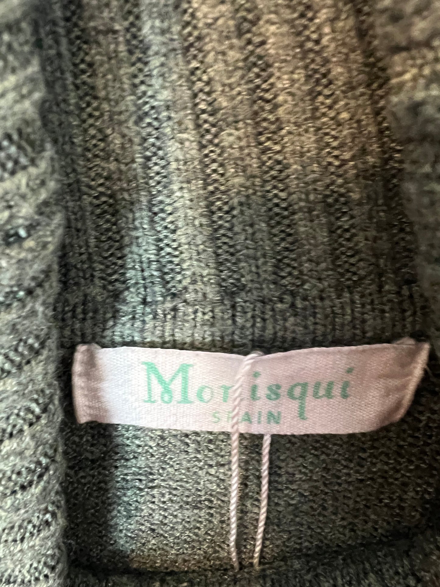 MONISQUI. Jersey verde bolsillo T.u(s)