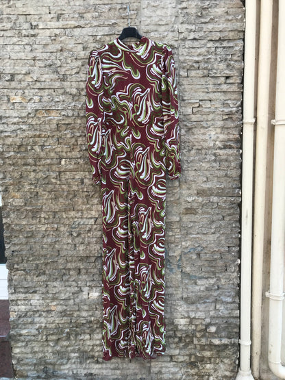 LADY PIPA. Mono estampado retro