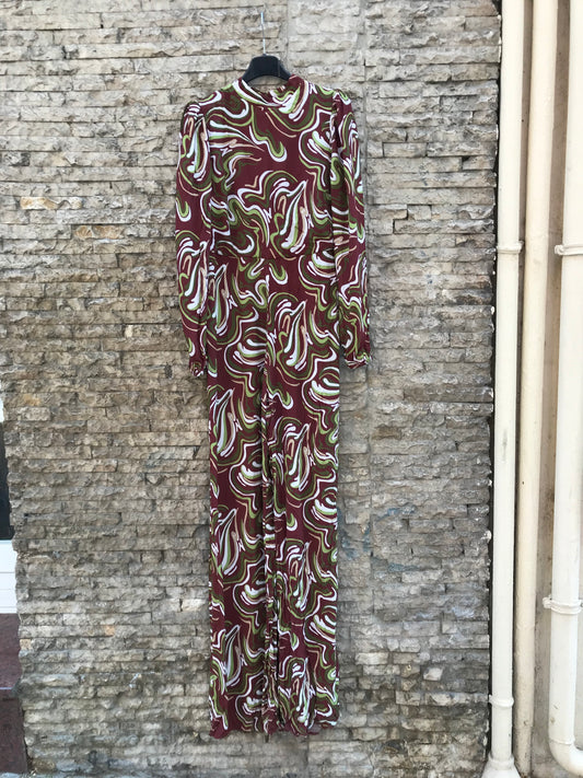 LADY PIPA. Mono estampado retro