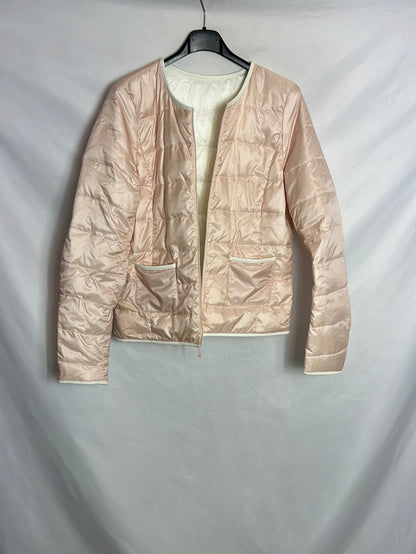 COMPTOIR DES COTONNIERS. Lightweight two-tone reversible feathers. T.S.